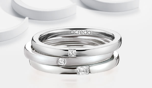 Elegante samleringer, stableringer | acredo