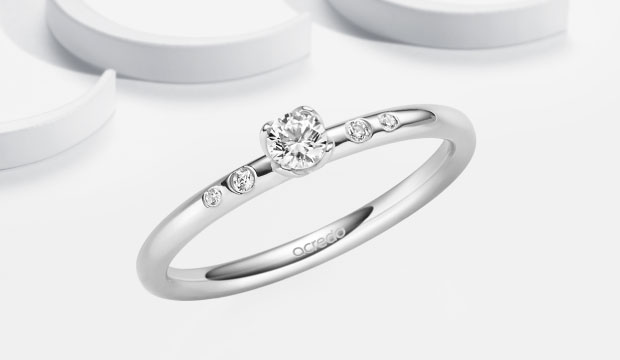 Forlovelsesringer med diamanter | acredo