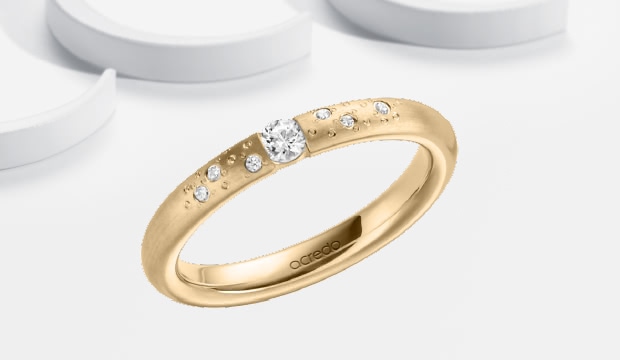 Moderne forlovelsesringer | acredo