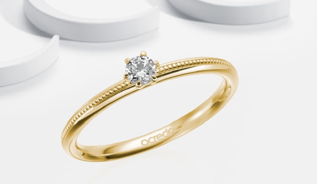 Forlovelsesringer Vintage stil | acredo