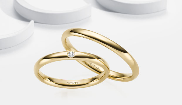 Classic wedding rings | acredo