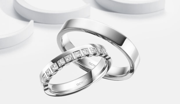 Crown Wedding Band &amp; Gifteringer | acredo