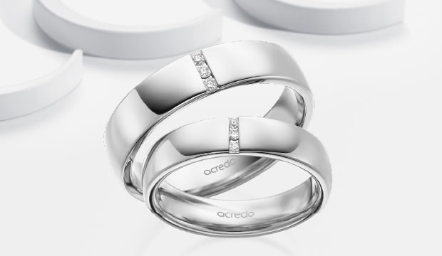 Gifteringer enkle og edel | acredo