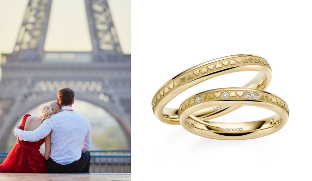 Romantiske gifteringer og forlovelsesringer | acredo