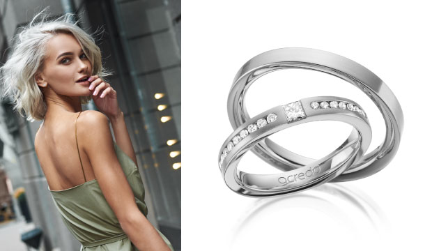 Urban Style gifteringer og forlovelsesringer | acredo